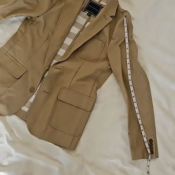 Tommy Hilfiger Men's Cotton Blazer Small Brown - Picture 12 of 16